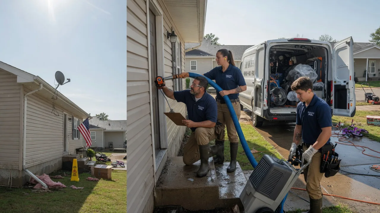 Ceiling Water Damage Restoration in Morrow, GA near me